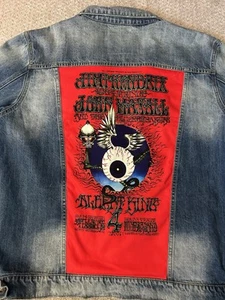 Wolfgang’s Designs By Dragonfly Denim Jacket/Jimi Hendrix/ Size XXXL - Picture 1 of 9