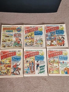 Whizzer and Chips Comic Range September 1979 - October 1980 - 6 Weekly Issues - Imagen 1 de 13