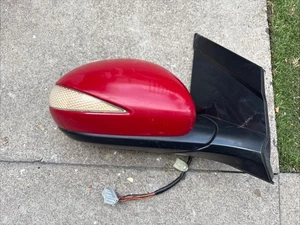Honda Civic Mk8 06-11 Right Wing Mirror Manual Folding 7 Wire In Red - Picture 1 of 20