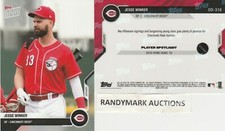 Jesse Winker CINCINNATI REDS 2020 TOPPS NOW ROAD TO OPENING DAY OD-316 SP 330