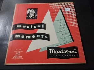 Mantovani - Musical Moments VG++ Original 10" Mono London LB-218 LP Record 1950 - Picture 1 of 4