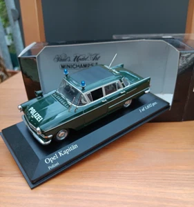 Minichamps 1/43 Opel Kapitän 1959 Polizei 430040090 - Bild 1 von 7