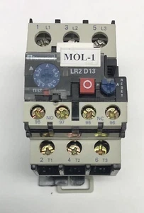 Telemecanique LR2-D1303 Thermal Overload Relay W/ LA7-D1064 Terminal Block, 600V - Picture 1 of 4