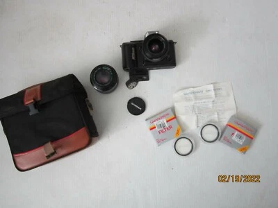 Cámara fotográfica Nikon N4004 35 mm SLR con lentes Quantaray NF AF 35-70 mm y 70-210 mm Foto 1 de 4