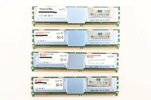 Unbranded 4GB (4x1GB) PC2-5300F ECC Ram W/HEAT Pulled from Apple xServe - Picture 1 of 1