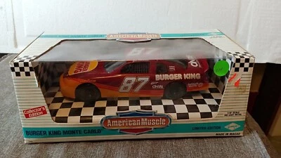 AMERICAN MUSCLE #87 JOE NEMECHECK/BURGER KING MONTE CARLO 1/18 SCALE DIECAST CAR - Image 1 of 4