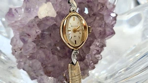 Vintage 1977 Bulova 23 Diamond  10k Rg Women’s Watch - Picture 1 of 10