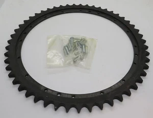 Piñón trasero negro 80200 Chrome Specialties 51T para Harley EL F FL FLH FS UL - Imagen 1 de 2