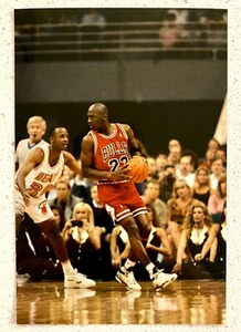 1993 Michael Jordan "Jordan Sets the Stage in Miami" Type 1 Original Photo - Picture 1 of 2