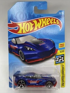 Corvette C7.R 2018 Hot Wheels azul nuevo sellado - Imagen 1 de 3
