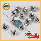 Metal Loose Spacer Pearl Lot For Jewelry Making Diy Crafts Findings 50pcs 7x5mm