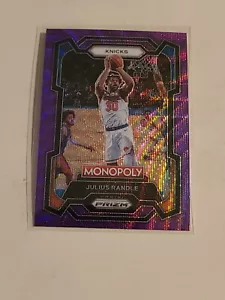 2023-24 Panini Prizm Monopoly Julius Randle Purple Wave Prizm #58 Knicks - Bild 1 von 1