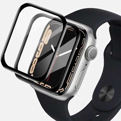 2PCS For Apple Watch Series 10/9/8/7/6/5/4/3/2/1/SE/Ultra Clear Screen Protector - Image 1 of 4