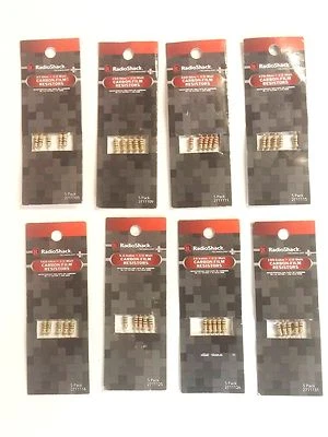 Variety Pack: RadioShack 1/2-Watt Carbon Film Resistors: 430 Resistors - 8 Types - Image 1 of 4