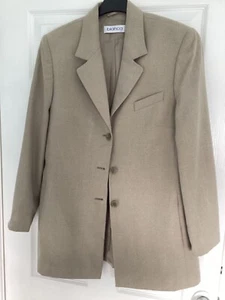 Vintage Cream Long Skirt/Long Jacket Suit. Size 42 (14). Bianca - Picture 1 of 8