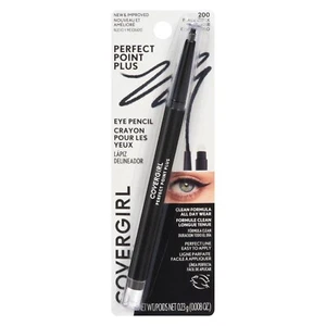 CoverGirl Perfect Point Plus Eye Liner Pencil #200 Black Onyx Self Sharpening - Picture 1 of 2