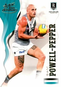 2021 PORT ADELAIDE POWER AFL Card SAM POWELL-PEPPER Optimum - Picture 1 of 2