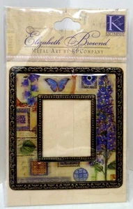ELIZABETH BROWND: Purple Frame Metal Sticker (NEW) - Picture 1 of 2