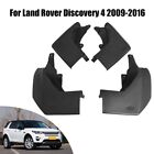 High Quality 4pcs ABS Material Mud Flaps for Discovery 4 2009 2016