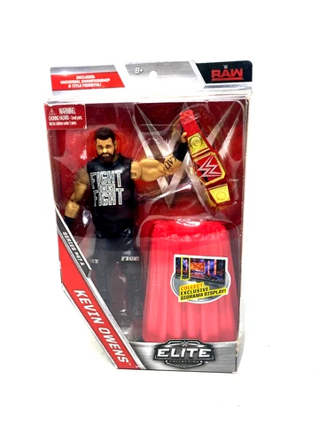 Mattel WWE Elite Series 47 Kevin Owens RAW SEALED Action Figure (8) Cover