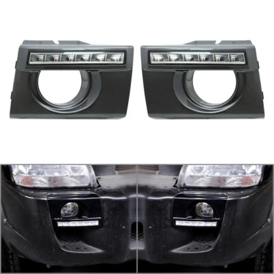 Luces de circulación diurna LED DRL para Hyundai Tucson 2005-2010 2006 2007 08 09 2 piezas Foto 1 de 4