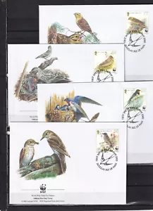 F1236 - Isle of Man 2000 - FDC - Vogels / Birds (WWF/WNF) - Imagen 1 de 1