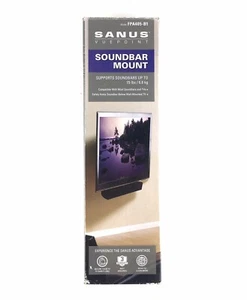 Soundbar-Halterung Sanus Viewpoint Modell FPA405-B1 unterstützt bis zu 15 Pfund - Bild 1 von 9