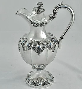 Magnificent  Sterling Silver Claret Jug By William Bateman & D Bell 1840 :1055gm - Picture 1 of 24