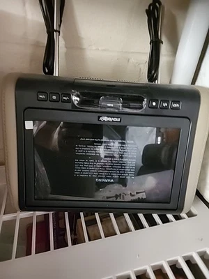 Audiovox AVXMTGHR9HD 9'' Single Headrest With DVD Player HD Video Monitor - Image 1 of 2