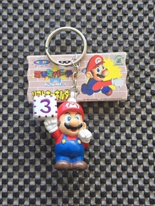 Vintage Nintendo Mario Party Keychain Figure N64 NES Rare Promo WITH TAG [MARIO] - Picture 1 of 11