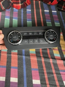 14-17 MERCEDES GL GLS ML W166 X166 FRONT TEMPERATURE CLIMATE HEATER CONTROL - Picture 1 of 6