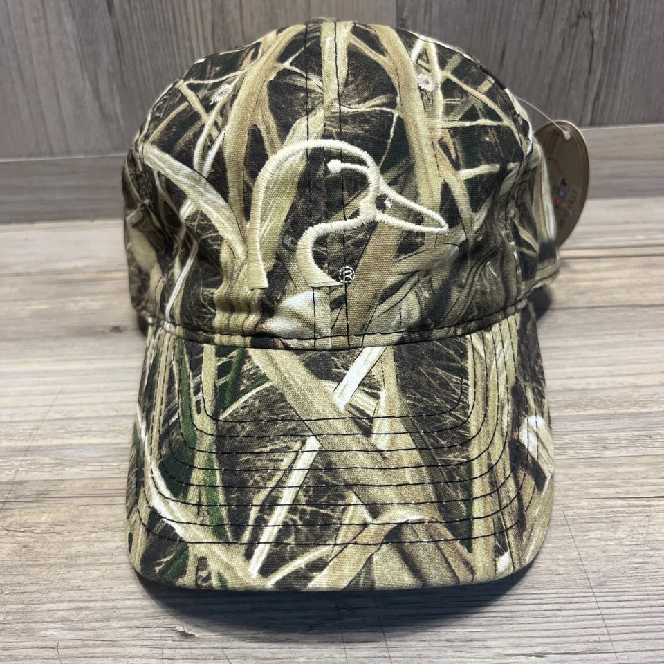 Ducks Unlimited Shadow Grass Mossy Oak Hat 200909947 Adjustable Hat Camo  - Image 1 of 4