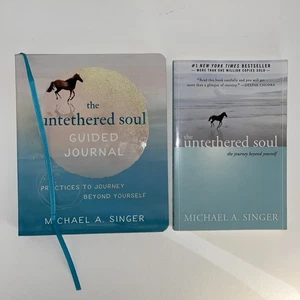 The Untethered Soul Guided Journal: Practices to Journey Beyond Yourself w/ Book - Picture 1 of 8