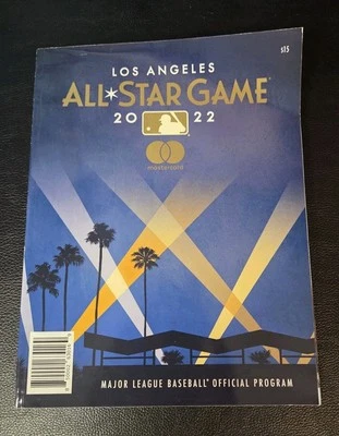 2022 MLB ALL STAR GAME PROGRAM OFFICIAL GAMEDAY ASG DODGER STADIUM - Image 1 of 3