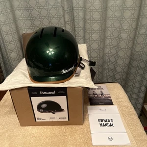 Thousand Helmets HERITAGE 2.0 Bicycle Skate Helmet British Racing Green New - Picture 1 of 9
