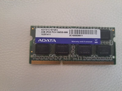Laptop RAM 4GB DDR3 Memory Module - Image 1 of 2