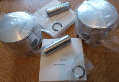 2 SPI Pistons: Vintage 1971-75 Yamaha 433cc, 68mm Std Bore, Non-Coated 09-827N - Image 1 of 4