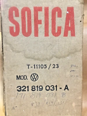 Núcleo calefactor Sofica VW Volkswagen Dasher, Rabbit, Jetta, 100, Quantum, Audi Fox/4000 Foto 1 de 3