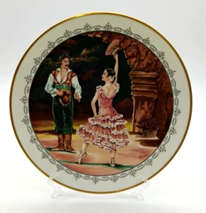 Vtg Boehm 10.5" Porcelain Plate Tribute to the Ballet Don Quixote Boxed - Picture 1 of 4