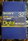 Sony BCT-D32 Digital Betacam Video Cassette, Metal, 32 minute NEW