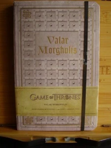 Game of Thrones Valar Morghulis Hardcover 978-1608877430 NEW SHRINK WRAPPED - Foto 1 di 2
