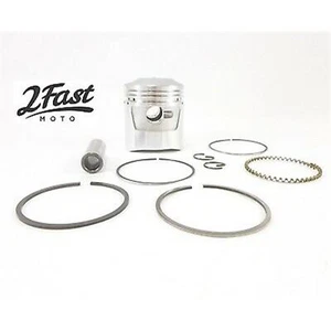 Domed Standard Size 70cc Piston & Rings Kit  for Honda C70 RY166 / 13101-087-000 - Picture 1 of 6
