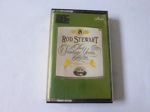 ROD STEWART ~ THE VINTAGE YEARS 1969-1970 ~ RARE 1976 UK ROCK 2LP CASSETTE TAPE - Picture 1 of 6