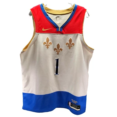 NIKE MENS ZION WILLIAMSON SWINGMAN JERSEY NEW ORLEANS PELICAN MENS SIZE XL 52 - Image 1 of 4