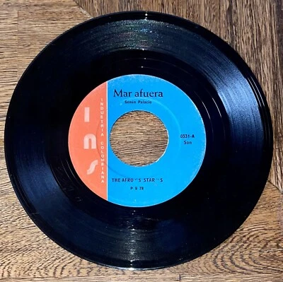 The Afro S Star - Senen Palacios - Mi Motor / Mar Afuera -  Son 45 Rpm INS - Image 1 of 2