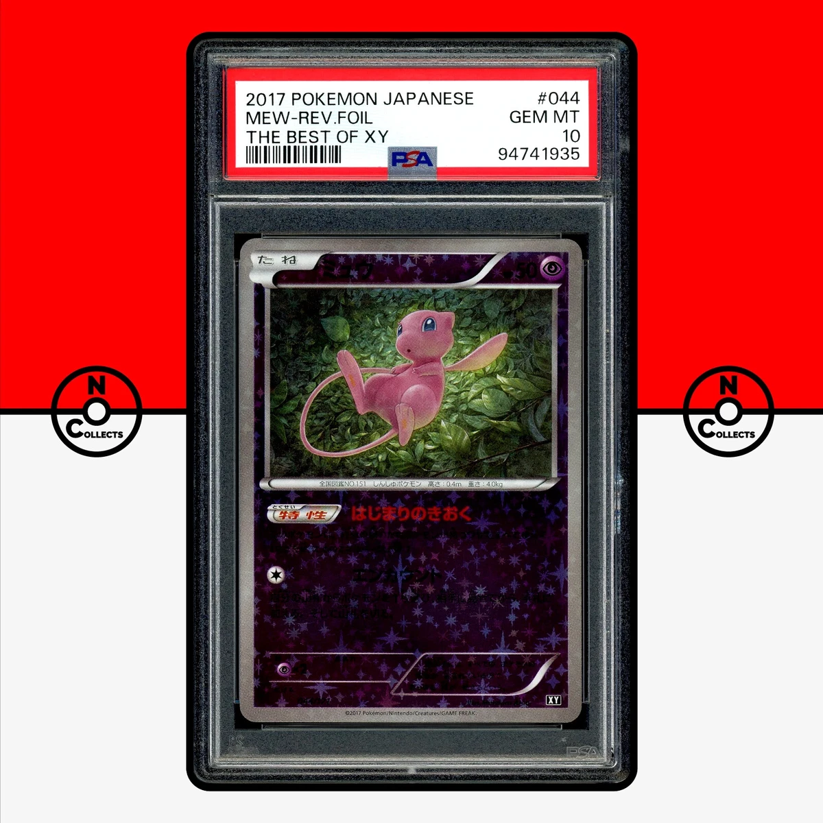 Mew Pokémon TCG XY Japanese Individual Collectible Card Game Cards