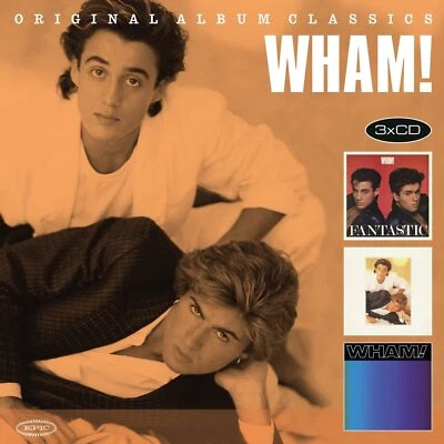 Wham Original Album Classics 3-CD NEW SEALED Fantastic/Make It Big/Music From... - Image 1 of 4
