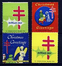 IRELAND 1954  Christmas Seals (4) - Mint Hinged