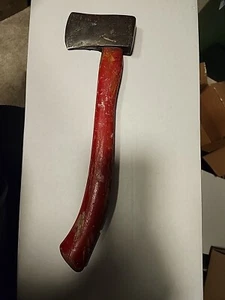 Vintage PLUMB BOY SCOUT HATCHET NATIONAL PATTERN RED Wood HANDLE SEE PICTURES - Picture 1 of 13
