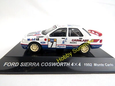 Ford Sierra Cosworth 4x4 1992 modelo fundido a presión coche de rally Monte Carlo CM 1/64 Foto 1 de 4